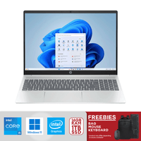 HP OmniBook 5 AI PC 16" 2K Touch Intel Core Ultra 5 -225U 16GB LPDDR5x RAM / 1TB Gen4 M.2 SSD Intel Graphics Win 11 home Silver 16-af1055cl