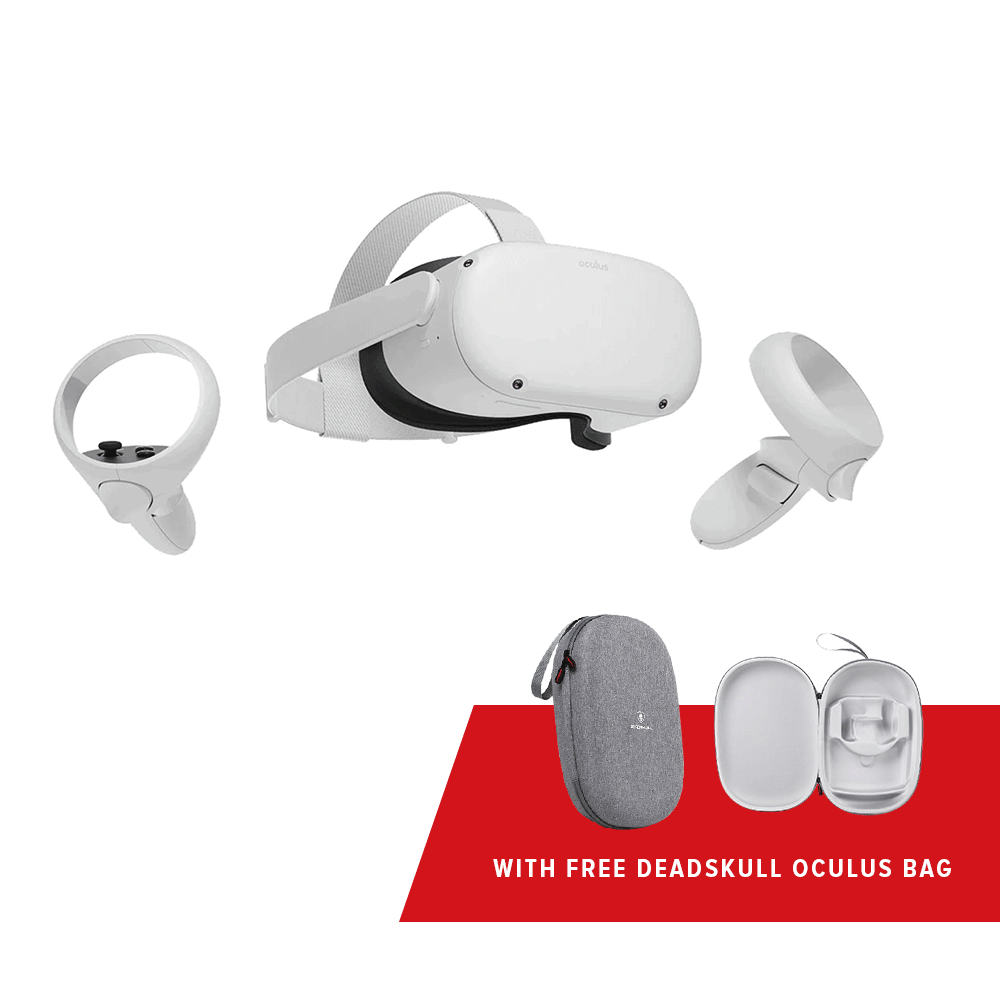 Oculus Quest 2 256GB All In 1 VR Headset with free DeadSkull Oculus Bag