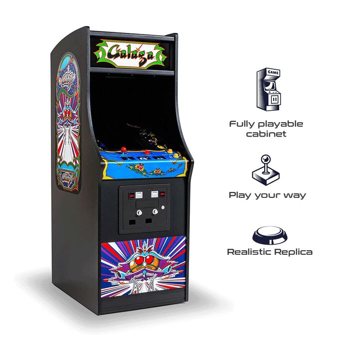Galaga Quarter Scale Arcade Cabinet