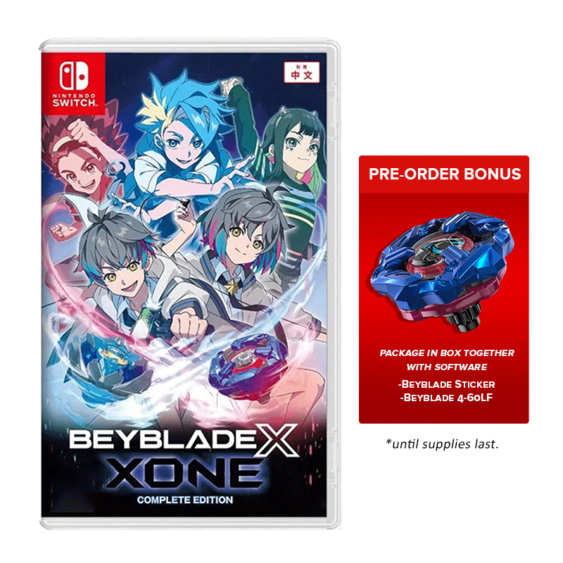 Nintendo Switch Beyblade X XONE - Complete Edition (ASI)