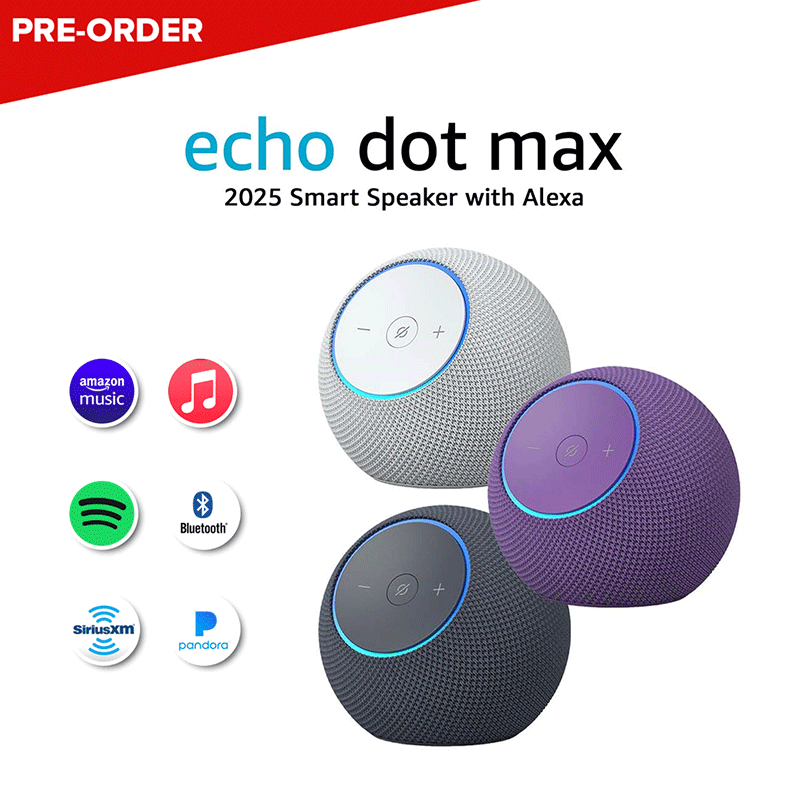 [PRE-ORDER] Amazon Echo Dot Max 2025 Smart speaker with Alexa