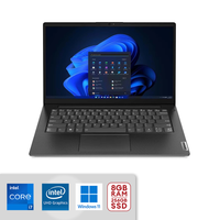 Lenovo V14 G4 IRU 14" FHD Intel Core i7-13620H 8GB RAM (upgradable to 16GB) - 256GB SSD (upgradable to 1TB) Intel UHD Graphics Win 11 Black