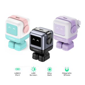 UGREEN Mini Robot Nexode 30W USB-C PD Gan Fast Charger [CD359]
