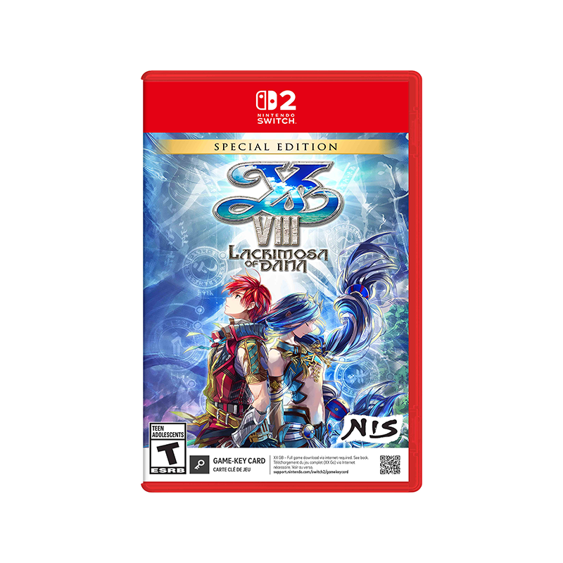[PRE-ORDER] Nintendo Switch 2 Ys VIII: The Lacrimosa of DANA – Special Edition (Game Key Card) (US)