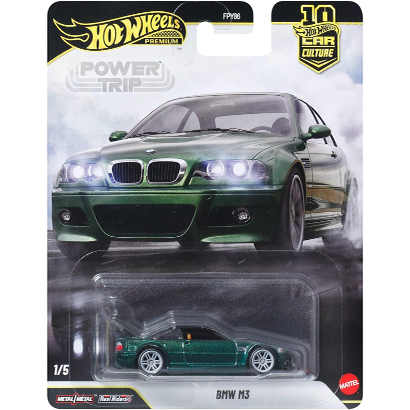 Mattel Hot Wheels Premium: Car Culture BMW M3 3HWI-FPY86