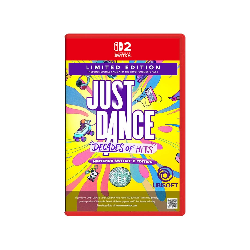 [PRE-ORDER] Nintendo Switch 2 Just Dance: Decades of Hits Limited Edition (Code in the Box) (ASI)