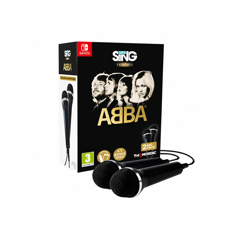 [PRE-ORDER] Nintendo Switch Let's Sing ABBA 2 Mic Bundle [2027 Edition] (EU)