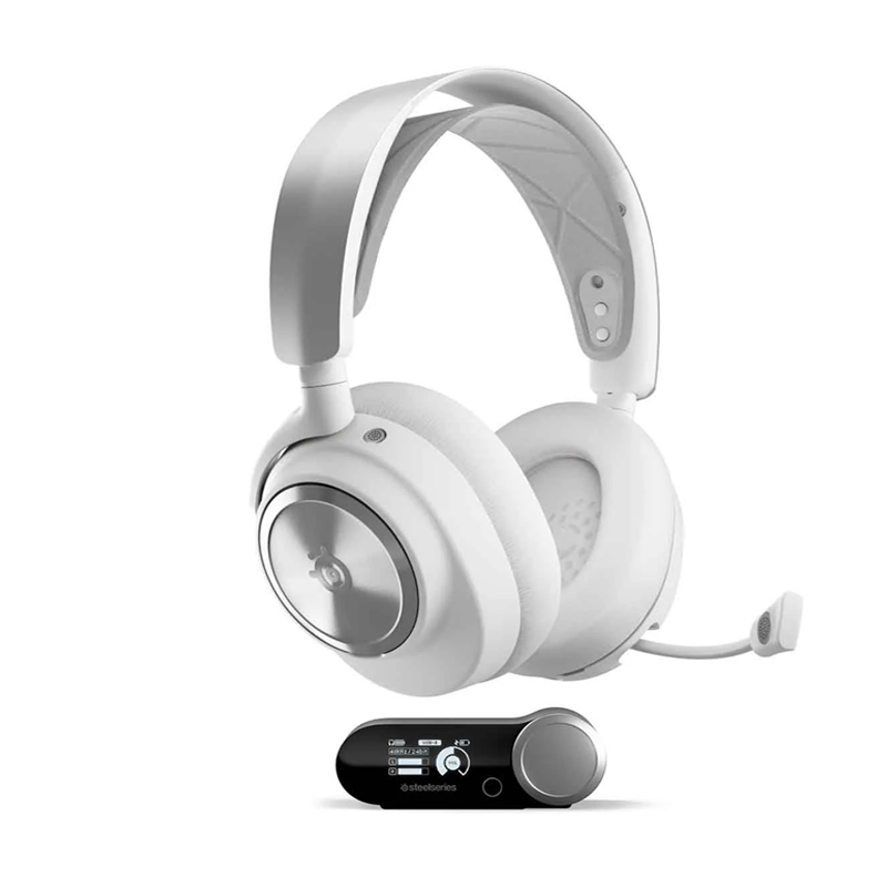 Steelseries 61526 Headset Arctis Nova Pro Wireless White