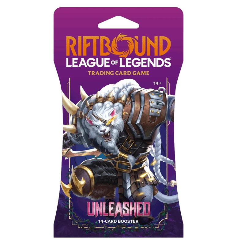 Riftbound TCG: Unleashed Sleeved Booster Pack (ENG)