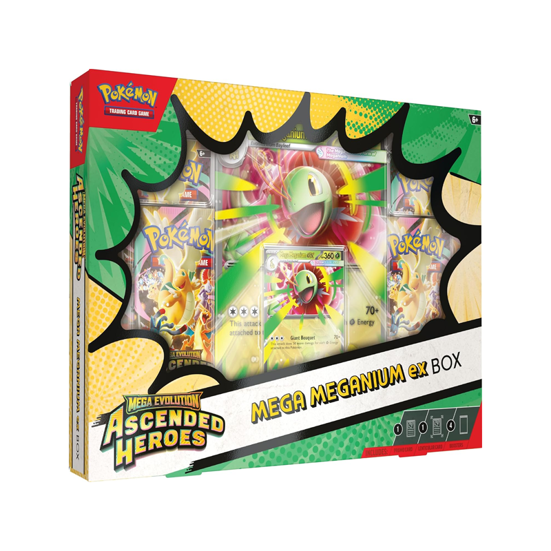 Pokémon TCG Ascended Heroes EX Box - Meganium (ENG)