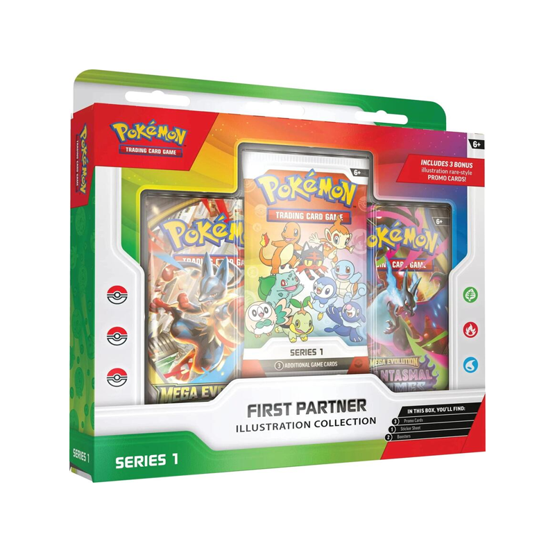 Pokemon TCG: First Partner Illustration Collection (Series 1) (ENG)