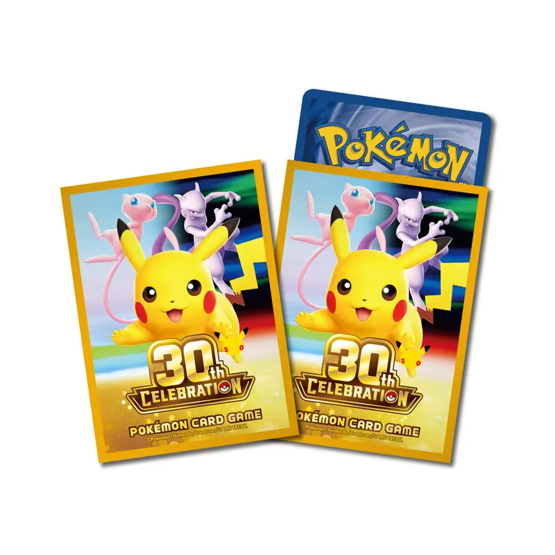 Pokemon TCG: 30th Celebration Pikachu Card Sleeves 9420370