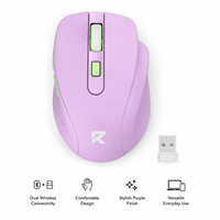 Redragon Office Wireless Mouse Purple (BM-4091V)