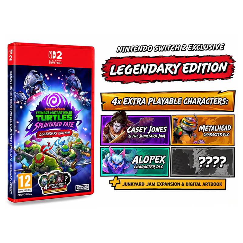 [PRE-ORDER] Nintendo Switch 2 Teenage Mutant Ninja Turtles: Splintered Fate - Legendary Edition (EU)