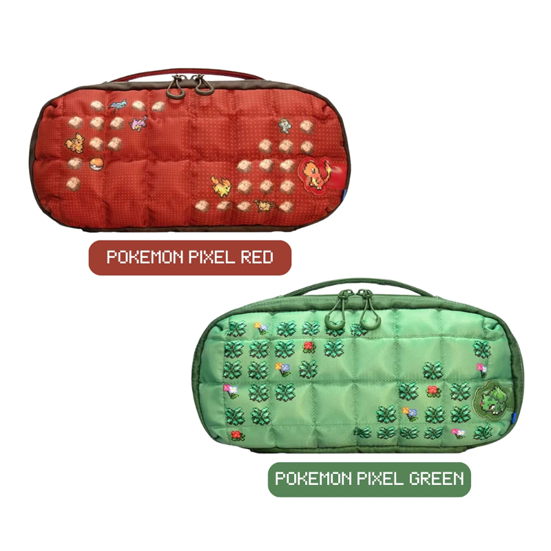 Hori Puff Pouch Pokemon Pixel Series for Nintendo Switch 2
