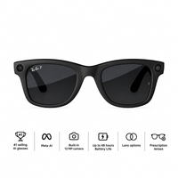 Ray-Ban Meta Wayfarer (Gen 2) Polarized Graphite lenses Matte Black