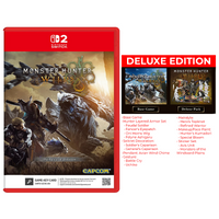 [PRE-ORDER] Nintendo Switch 2 Monster Hunter Wilds Deluxe Edition (ASI)