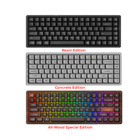 Keychron K2 HE 75% Wireless Hot-Swappable RGB Magnetic Switch Custom Keyboard (Gateron Double-Rail Magnetic Nebula Switch)