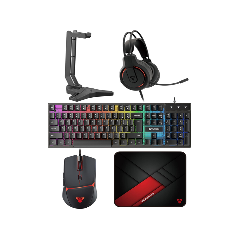 Fantech 5in1 Gaming Power Bundle Black (P51)