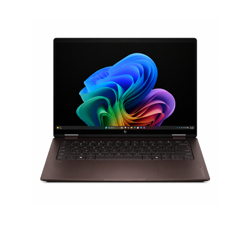 HP OmniBook X Flip 14" 2K OLED Touch 2-in-1 Copilot+ PC AMD Ryzen AI 5 430 16GB LPDDR5X RAM / 512GB SSD AMD Radeon 840M Graphics Win 11 Home Deep Espresso 14-KC0013DX