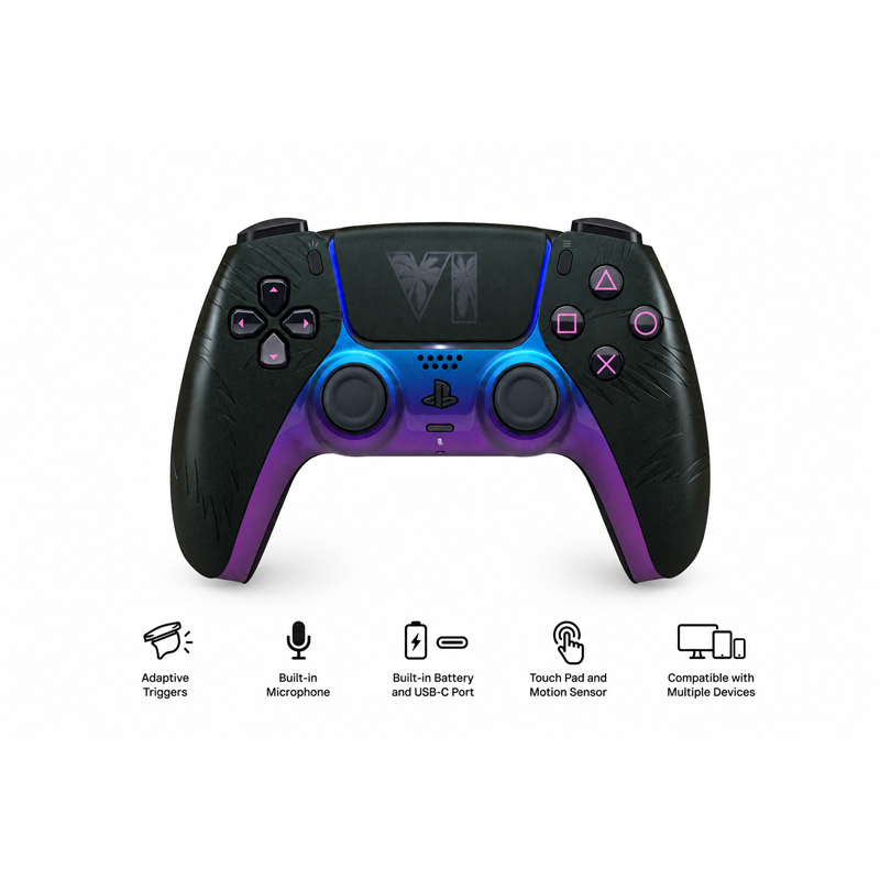 [PRE-ORDER] DualSense Wireless Controller – Grand Theft Auto VI Black Limited Edition