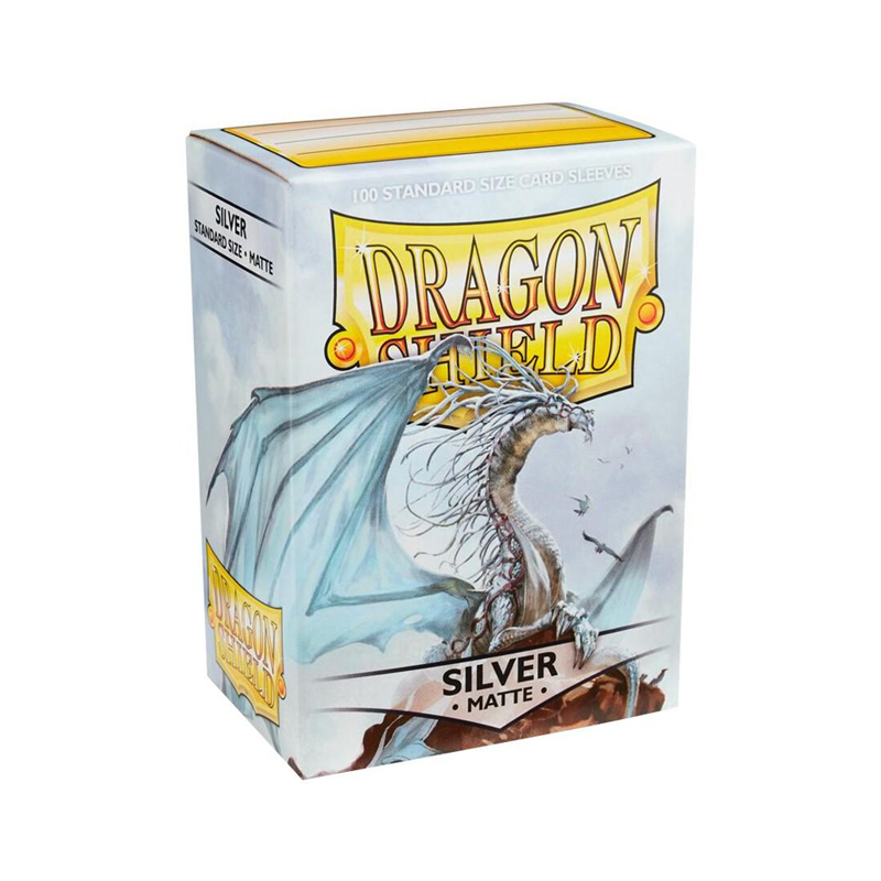 Dragon Shield Matte Sleeves 100CT AT-11008 (Silver)
