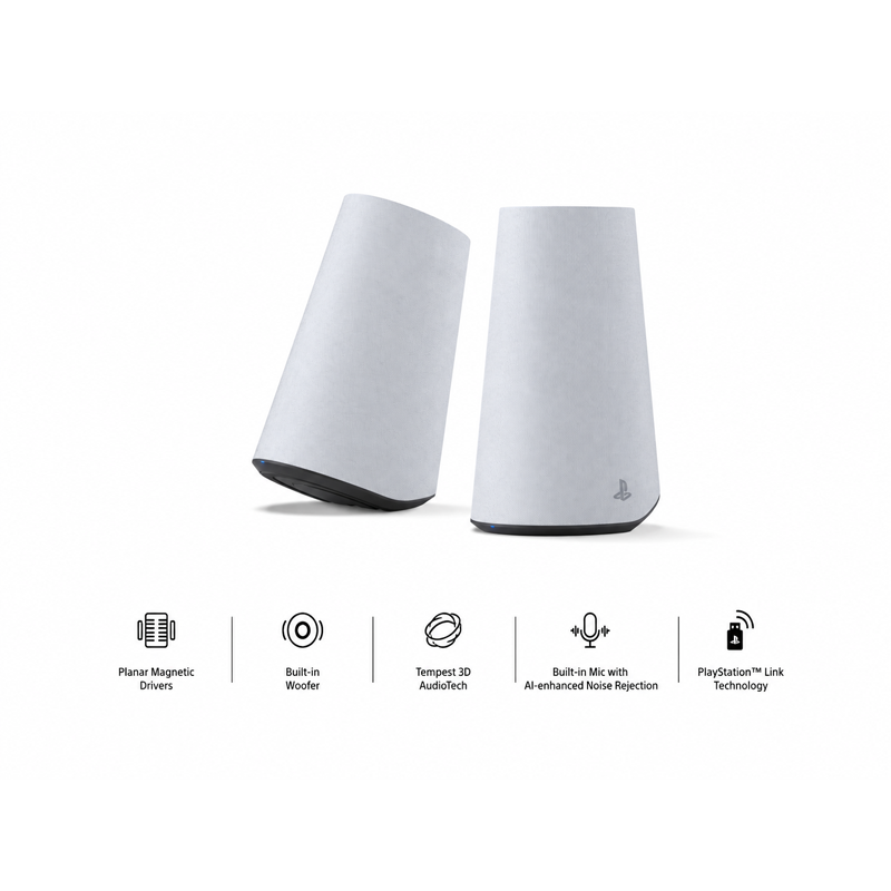 [PRE-ORDER] Sony PlayStation Pulse Elevate Wireless Speakers (White)