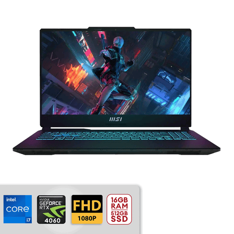 MSI Cyborg 15 A12VF-811PH 15.6" FHD (1920x1080) 144hz Alder Lake i7-12650H 16gb/512gb RTX 4060 Win11  WITH Microsoft Office Home and Student  freebie MSI Essential Backpack