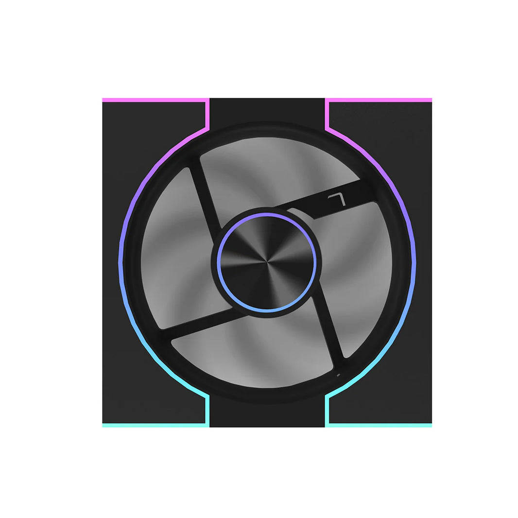 DarkFlash DM8SE 120mm Single ARGB PWM Cooling Fan (Black)