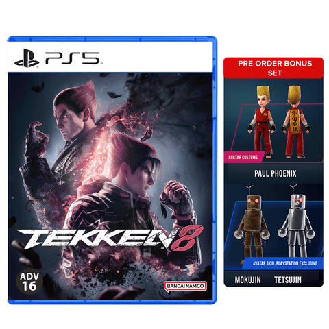 Tekken 8 Standard Edition - PlayStation 5 [Asian] With Pre-Order Bonus -  GameXtremePH