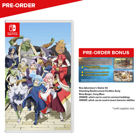 [PRE-ORDER] That Time I Got Reincarnated as a Slime ISEKAI Chronicles - Nintendo Switch