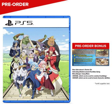 [PRE-ORDER] That Time I Got Reincarnated as a Slime ISEKAI Chronicles - PlayStation 5 [Asian]