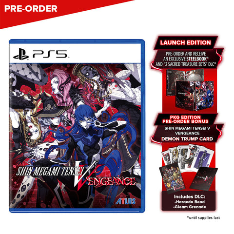 Shin Megami Tensei V: Vengance - PlayStation 5 (Asian)