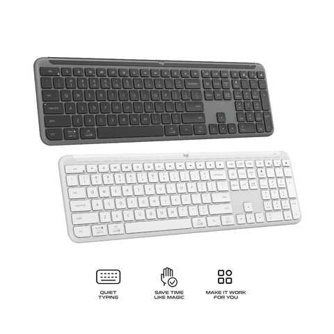 Logitech Signature Slim K950 Full-Size Wireless Keyboard