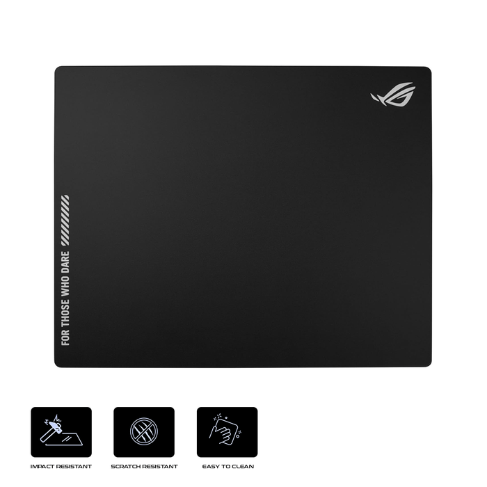 Asus ROG Moonstone Ace L Tempered Glass Gaming Mouse Pad
