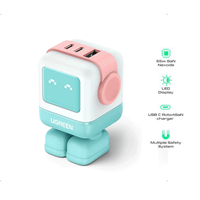 UGREEN Mini Robot 65W 3-Port PD GAN Fast Charger