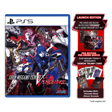 Shin Megami Tensei V: Vengance - PlayStation 5 [Asian]