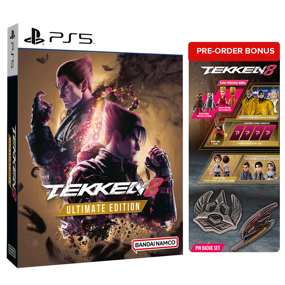 Tekken 8 Ultimate Edition - PlayStation 5 [Asian] With Pre-Order Bonus -  GameXtremePH