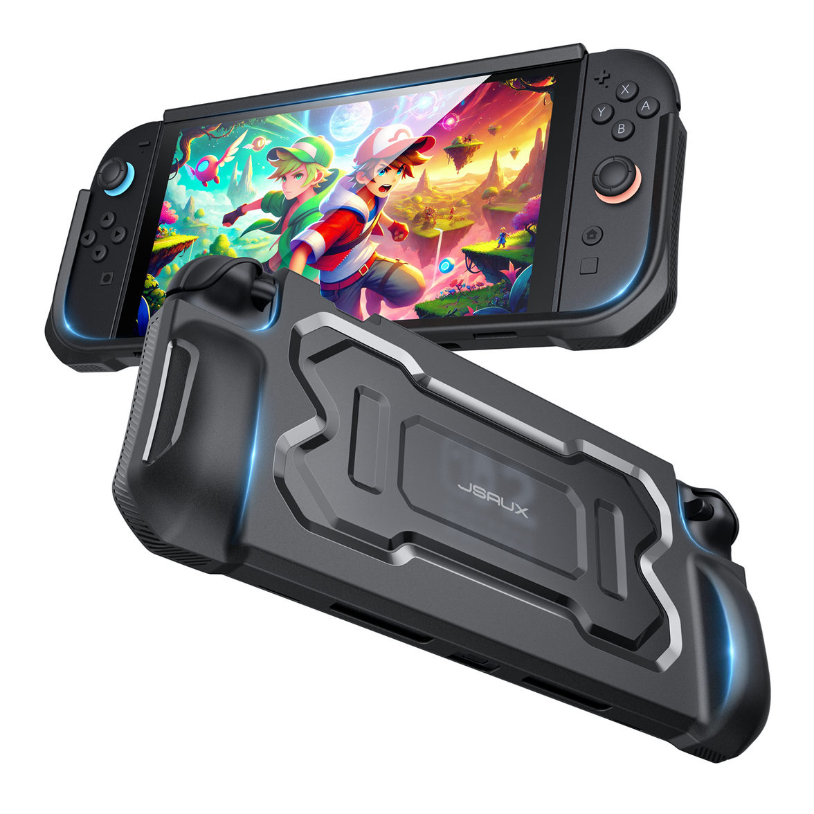JSAUX Ergonomic Battle Armor Protective Case For Nintendo Switch 2 PC0
