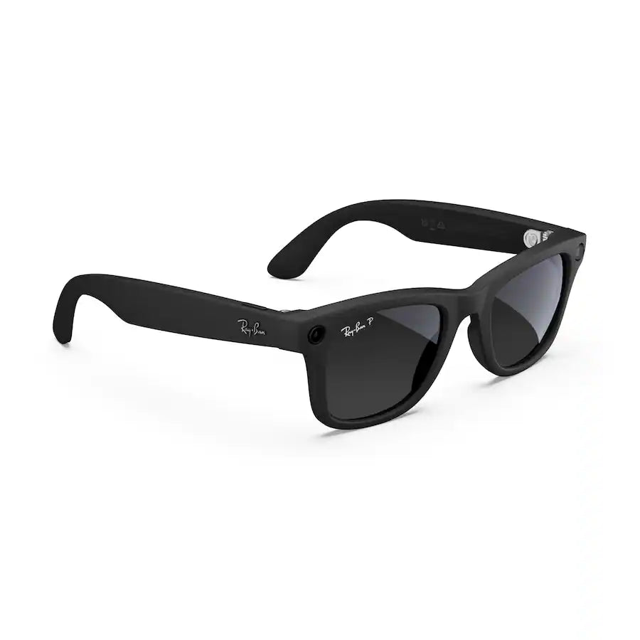 RAY-BAN META WAYFARER (MATTE BLACK / POLAR GRADIENT GRAPHITE)