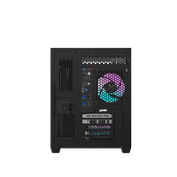 DarkFlash TH285M Luxury M-ATX Triple-sided Tempered Glass PC Case (Black)