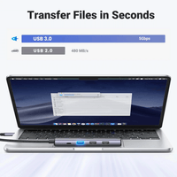 UGREEN USB-C 5-in-1 Port Hub (Space Gray) [CM478/15495]