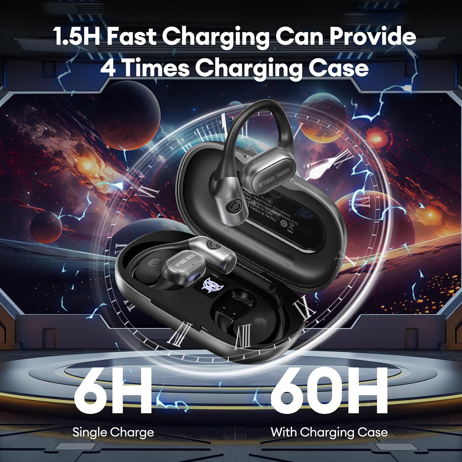 Transformers TF-T13 Hanging Ear Wireless with Noise Reduction