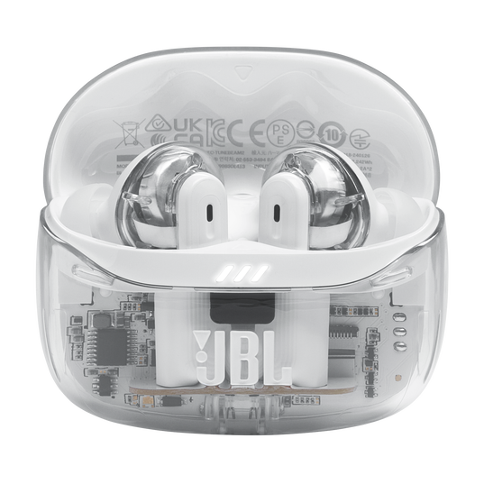 JBL Tune Beam 2 | True Wireless Noise Cancelling Earbuds Ghost Edition