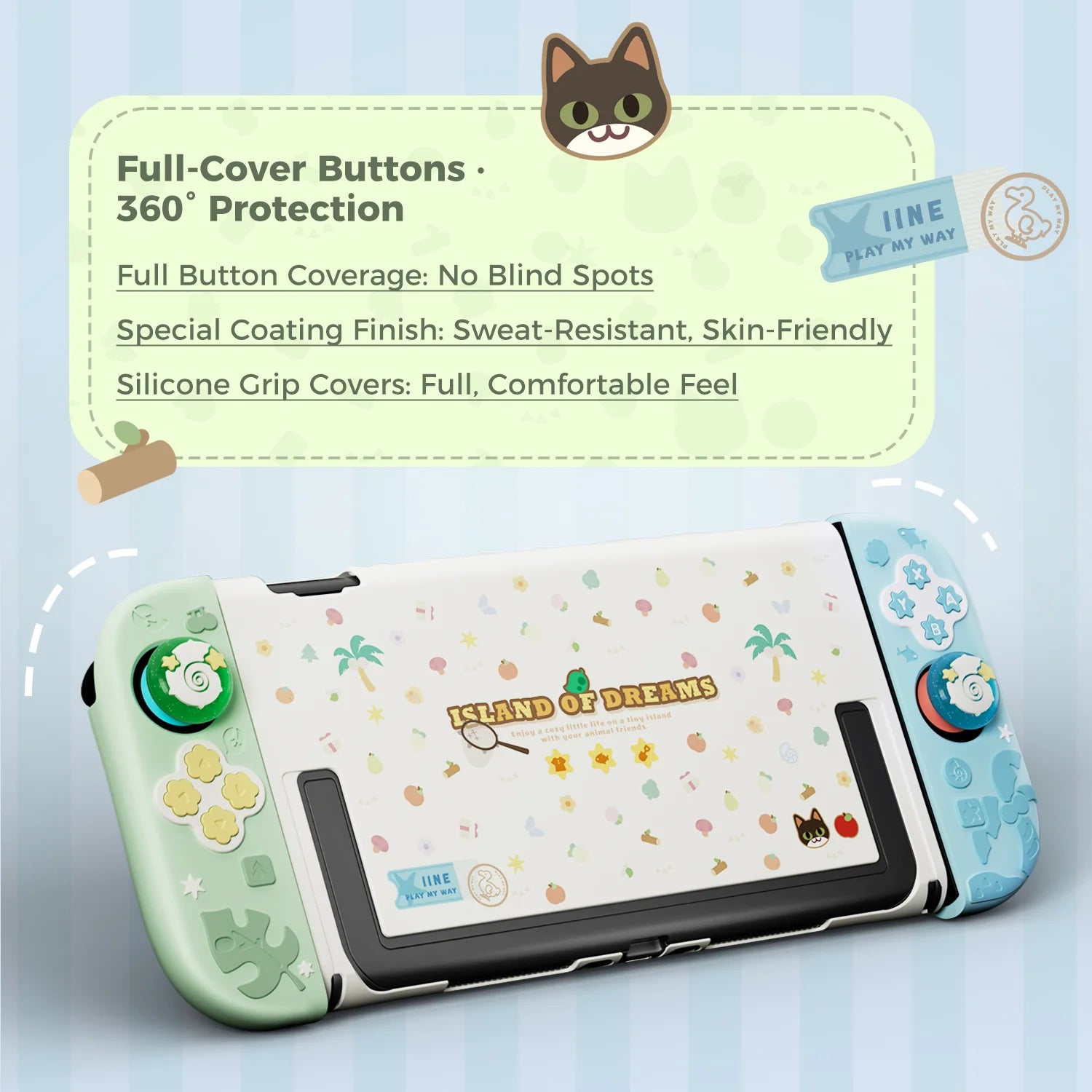IINE Island Dream Protective Case for Nintendo Switch 2 L1268