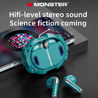 Monster Airmars XKT10 PRO TWS Earphones Wireless Bluetooth with Mic HiFi