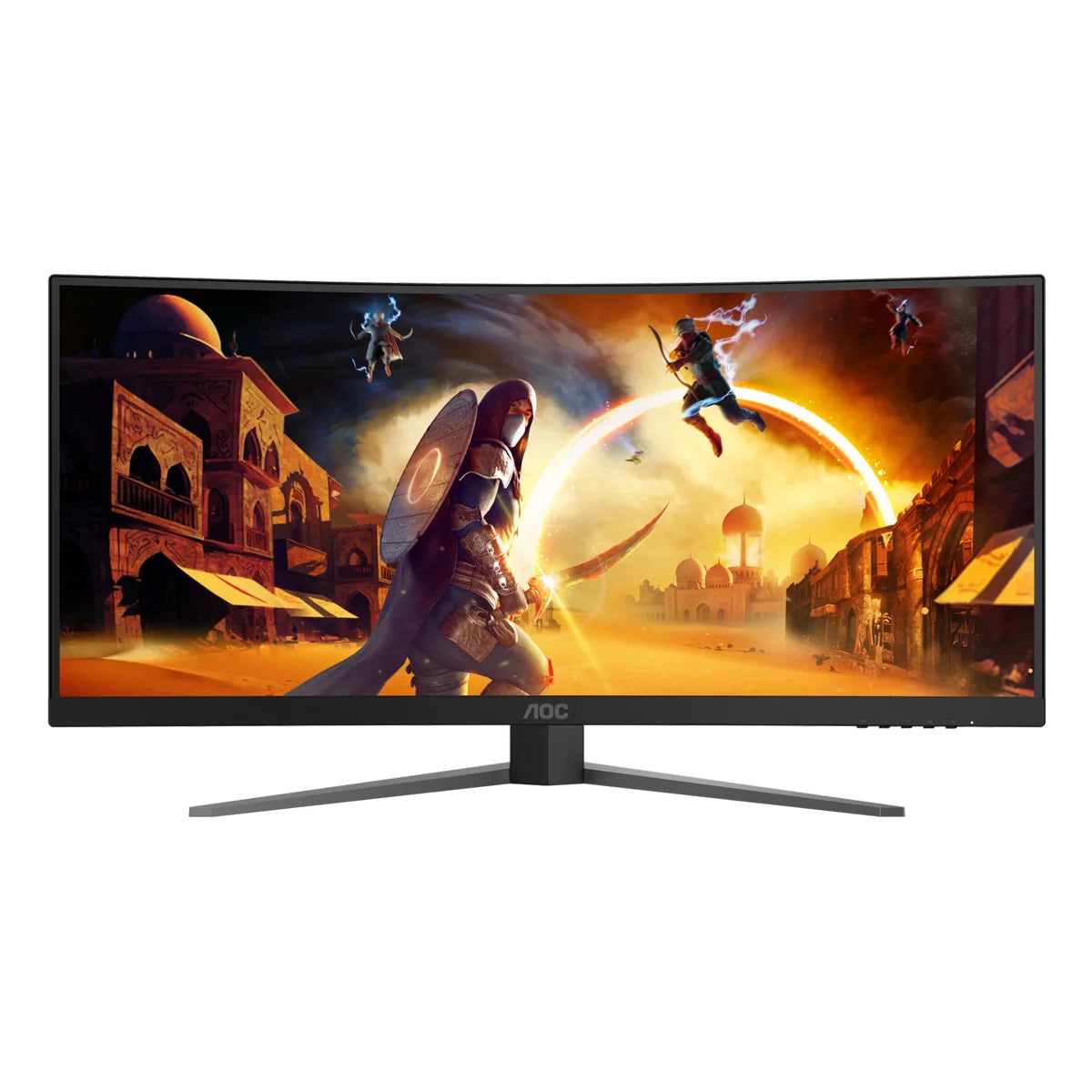 AOC CU34G4H/71 34" WQHD (3440x1440) 200Hz 0.3ms AdaptiveSync Fast VA Gaming Monitor