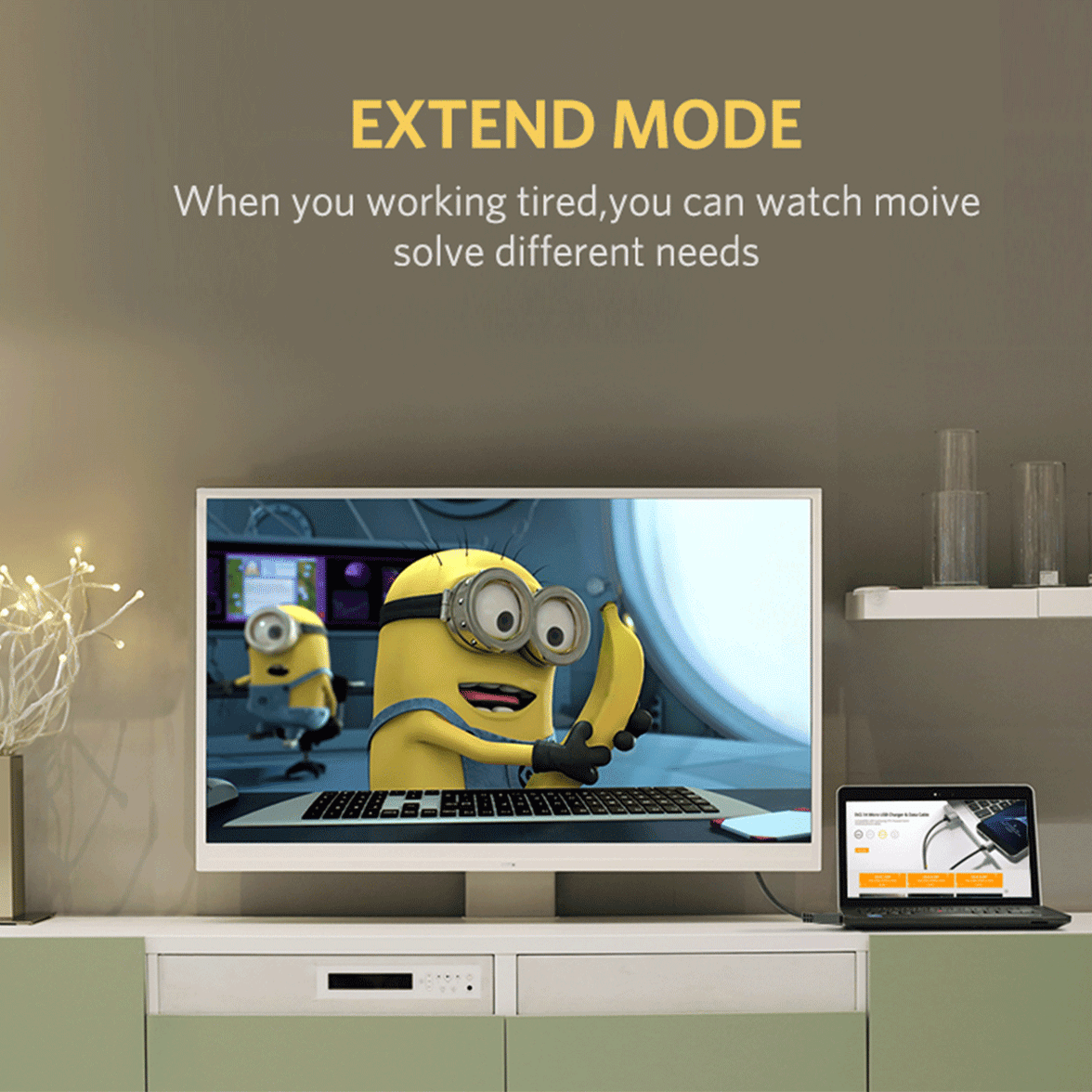 UGREEN HDMI Male To Male Flat Cable [ED015]