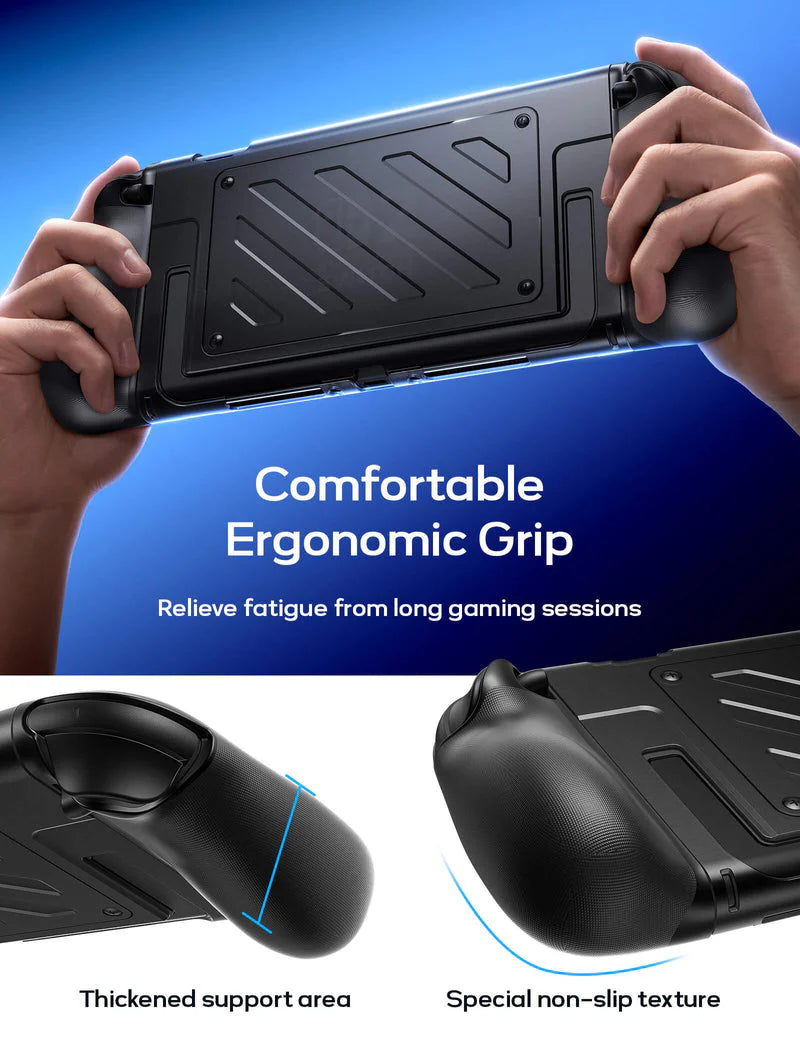 JSAUX Shock Absorbent Split Protective Case for Nintendo Switch 2 (Black) PC0114