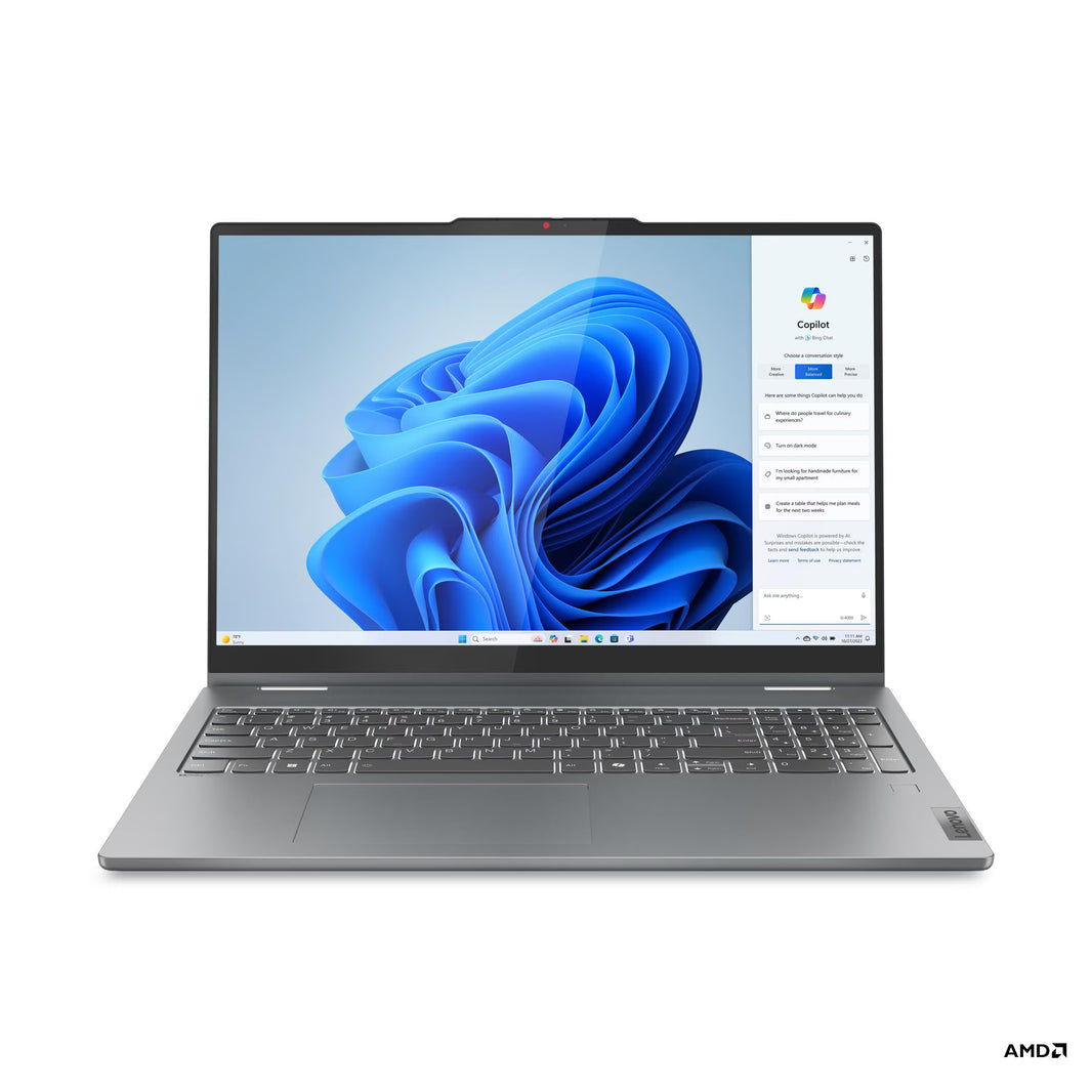 Lenovo IdeaPad 5 16" WUXGA 2-in-1 Touch-Screen AMD Ryzen 7 8845HS 16GB LPDDR5X RAM / 1TB SSD AMD Radeon 780M Graphics Win 11 Home 83DS0000US